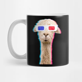 3D awesome llama Mug